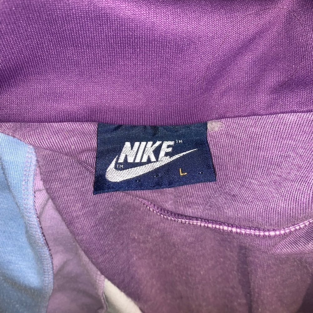 Vintage 90s Retro Nike track suit matching set rare Purple Women’s large - Picture 8 of 16